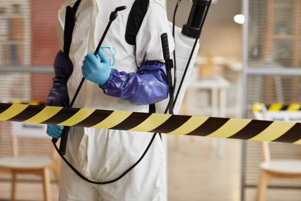 Professional Blood Cleanup technician working in Albany, MN